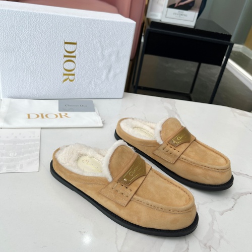 Replica Christian Dior Slippers For Women #1266993 $100.00 USD for Wholesale