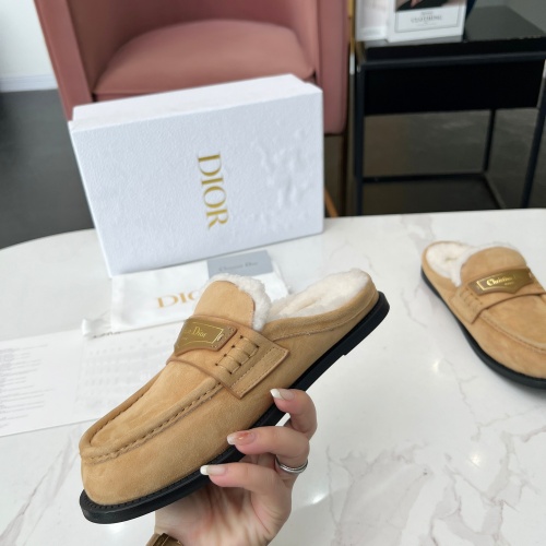 Replica Christian Dior Slippers For Women #1266993 $100.00 USD for Wholesale