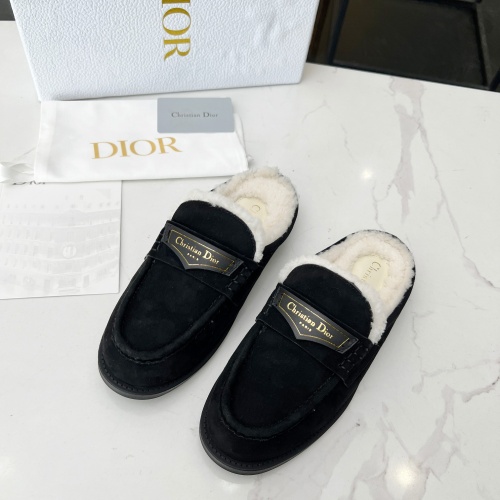 Replica Christian Dior Slippers For Women #1266994 $100.00 USD for Wholesale