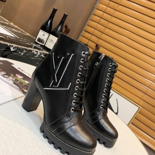 Wholesale Louis Vuitton Boots For Women #1267005 $98.00 USD, Wholesale Quality Replica Louis Vuitton Boots