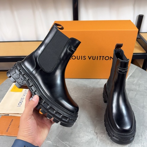 Replica Louis Vuitton Boots For Women #1267011 $118.00 USD for Wholesale