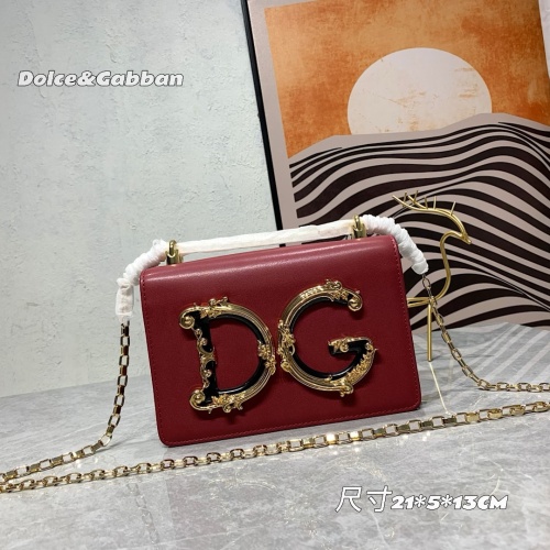 Wholesale Dolce &amp; Gabbana D&amp;G AAA Quality Messenger Bags For Women #1267013 $105.00 USD, Wholesale Quality Replica Dolce &amp; Gabbana D&amp;G AAA Quality Messenger Bags