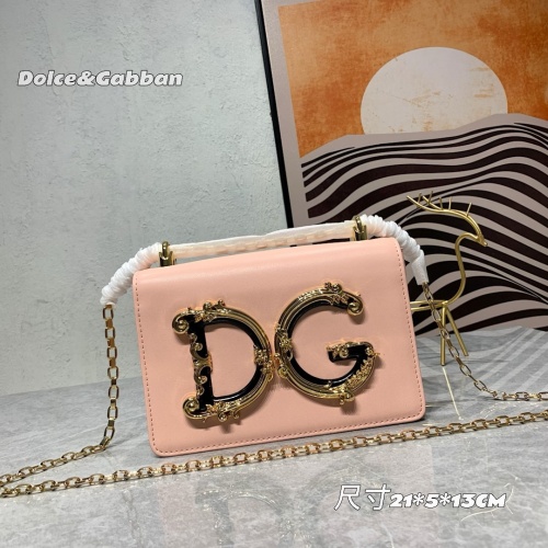 Wholesale Dolce &amp; Gabbana D&amp;G AAA Quality Messenger Bags For Women #1267014 $105.00 USD, Wholesale Quality Replica Dolce &amp; Gabbana D&amp;G AAA Quality Messenger Bags