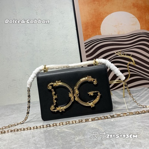 Wholesale Dolce &amp; Gabbana D&amp;G AAA Quality Messenger Bags For Women #1267015 $105.00 USD, Wholesale Quality Replica Dolce &amp; Gabbana D&amp;G AAA Quality Messenger Bags