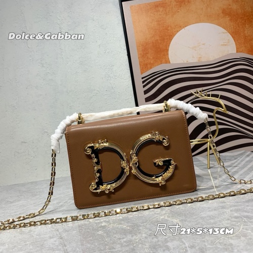 Wholesale Dolce &amp; Gabbana D&amp;G AAA Quality Messenger Bags For Women #1267018 $105.00 USD, Wholesale Quality Replica Dolce &amp; Gabbana D&amp;G AAA Quality Messenger Bags