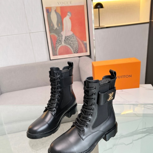 Replica Louis Vuitton Boots For Women #1267023 $102.00 USD for Wholesale