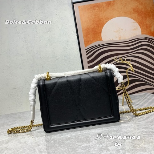 Replica Dolce & Gabbana D&G AAA Quality Messenger Bags For Women #1267026 $115.00 USD for Wholesale