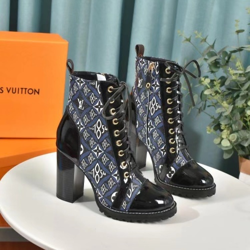 Replica Louis Vuitton Boots For Women #1267045 $92.00 USD for Wholesale