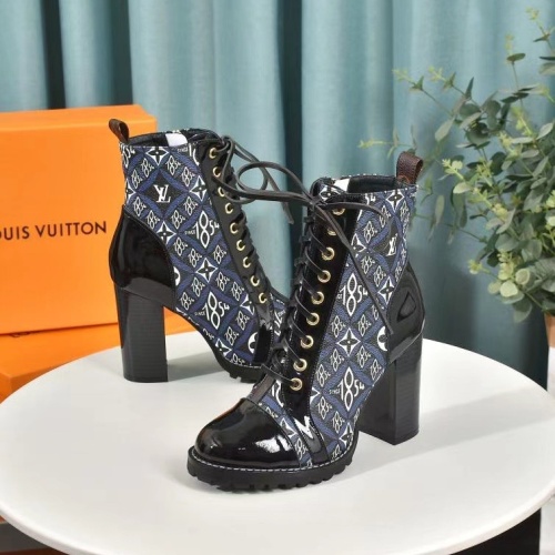 Replica Louis Vuitton Boots For Women #1267045 $92.00 USD for Wholesale