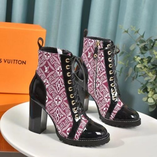 Replica Louis Vuitton Boots For Women #1267046 $92.00 USD for Wholesale