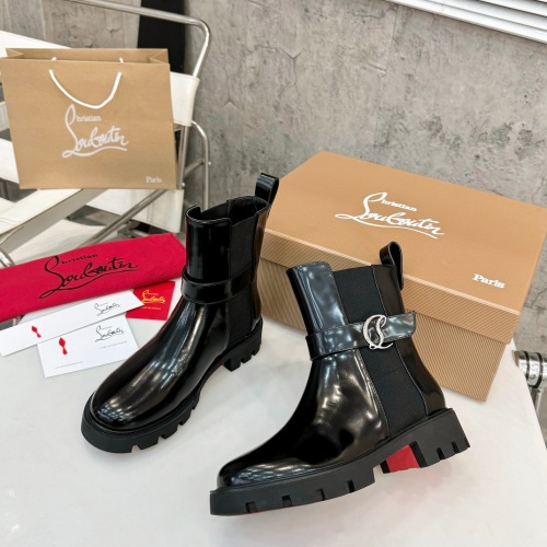 Wholesale Christian Louboutin Boots For Women #1267057 $112.00 USD, Wholesale Quality Replica Christian Louboutin Boots