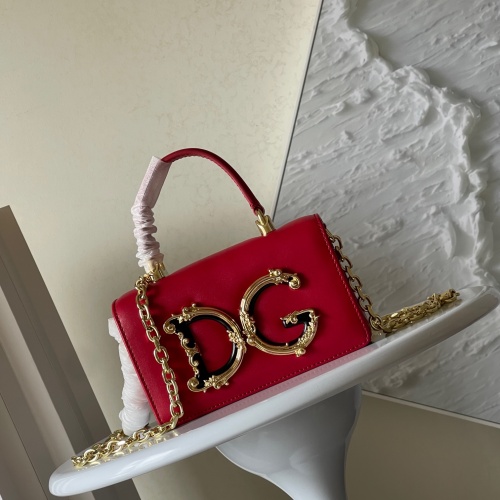 Wholesale Dolce &amp; Gabbana D&amp;G AAA Quality Messenger Bags For Women #1267064 $115.00 USD, Wholesale Quality Replica Dolce &amp; Gabbana D&amp;G AAA Quality Messenger Bags