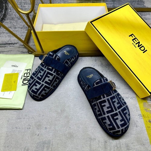 Replica Fendi Slippers For Women #1267065 $88.00 USD for Wholesale