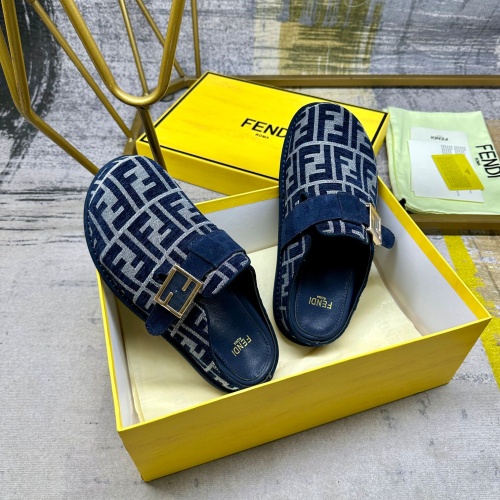 Replica Fendi Slippers For Men #1267066 $88.00 USD for Wholesale