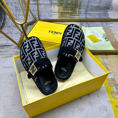 Replica Fendi Slippers For Women #1267067 $88.00 USD for Wholesale