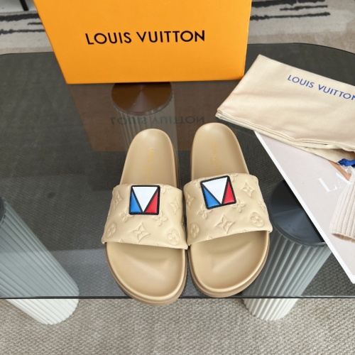 Replica Louis Vuitton Slippers For Women #1267073 $76.00 USD for Wholesale