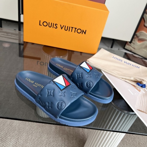 Wholesale Louis Vuitton Slippers For Women #1267074 $76.00 USD, Wholesale Quality Replica Louis Vuitton Slippers