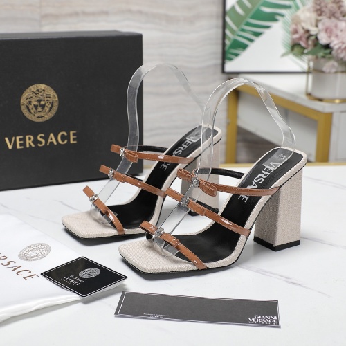 Wholesale Versace Sandal For Women #1267109 $112.00 USD, Wholesale Quality Replica Versace Sandal