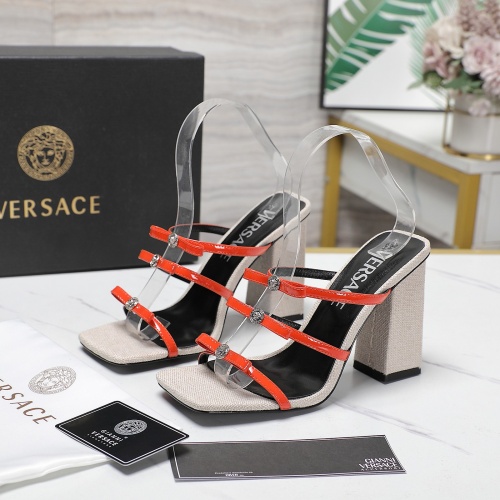 Wholesale Versace Sandal For Women #1267111 $112.00 USD, Wholesale Quality Replica Versace Sandal