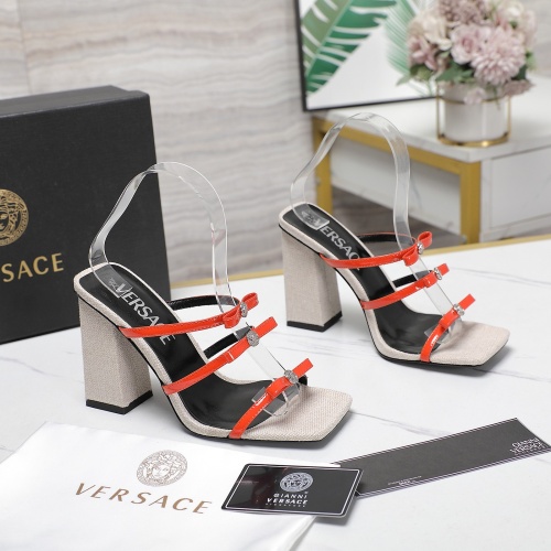 Replica Versace Sandal For Women #1267111 $112.00 USD for Wholesale