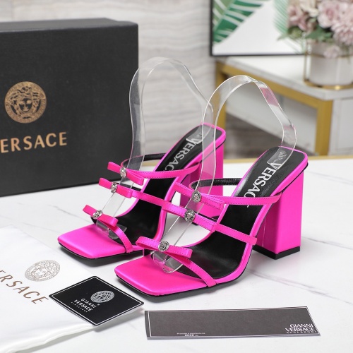 Wholesale Versace Sandal For Women #1267112 $112.00 USD, Wholesale Quality Replica Versace Sandal