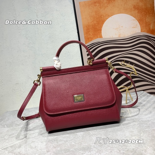 Wholesale Dolce &amp; Gabbana AAA Quality Handbags For Women #1267128 $115.00 USD, Wholesale Quality Replica Dolce &amp; Gabbana AAA Quality Handbags