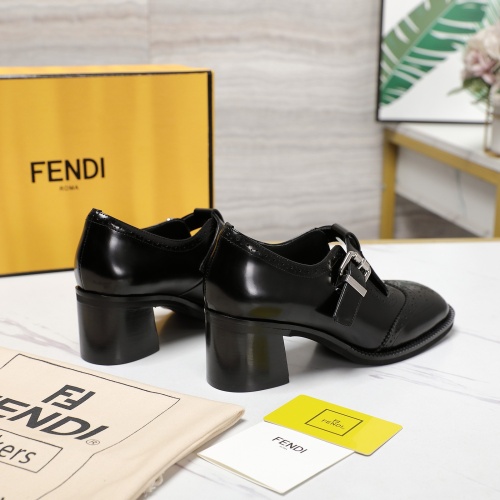 Replica Fendi High-Heeled Shoes For Women #1267133 $140.00 USD for Wholesale