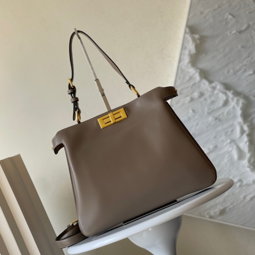 Wholesale Fendi AAA Quality Shoulder Bags For Women #1267137 $158.00 USD, Wholesale Quality Replica Fendi AAA Quality Shoulder Bags