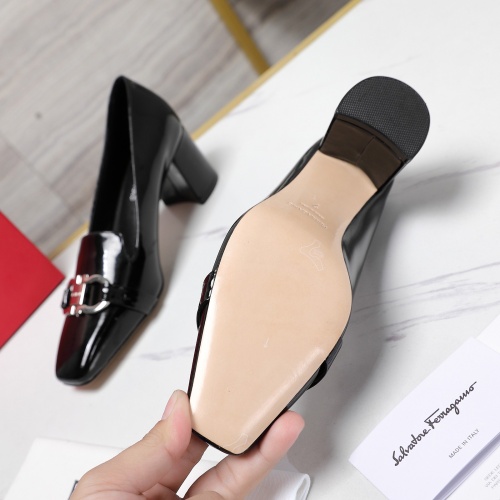 Replica Salvatore Ferragamo High-Heeled Shoes For Women #1267143 $108.00 USD for Wholesale