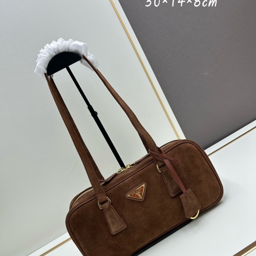 Wholesale Prada AAA Quality Shoulder Bags For Women #1267152 $96.00 USD, Wholesale Quality Replica Prada AAA Quality Shoulder Bags