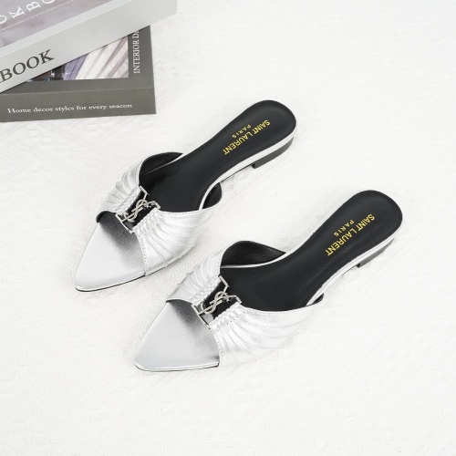 Wholesale Yves Saint Laurent YSL Slippers For Women #1267167 $85.00 USD, Wholesale Quality Replica Yves Saint Laurent YSL Slippers