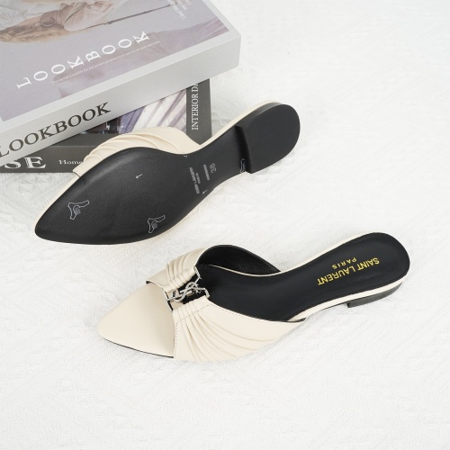 Replica Yves Saint Laurent YSL Slippers For Women #1267168 $85.00 USD for Wholesale