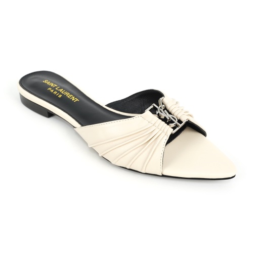 Replica Yves Saint Laurent YSL Slippers For Women #1267168 $85.00 USD for Wholesale