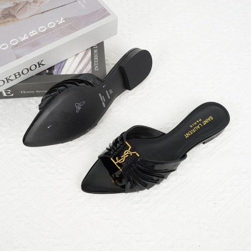 Replica Yves Saint Laurent YSL Slippers For Women #1267181 $85.00 USD for Wholesale