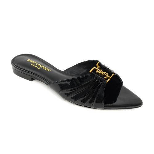 Replica Yves Saint Laurent YSL Slippers For Women #1267181 $85.00 USD for Wholesale