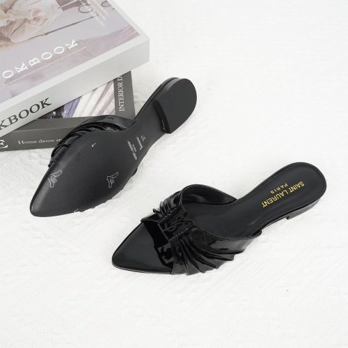 Replica Yves Saint Laurent YSL Slippers For Women #1267182 $85.00 USD for Wholesale