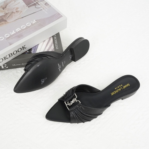 Replica Yves Saint Laurent YSL Slippers For Women #1267183 $85.00 USD for Wholesale