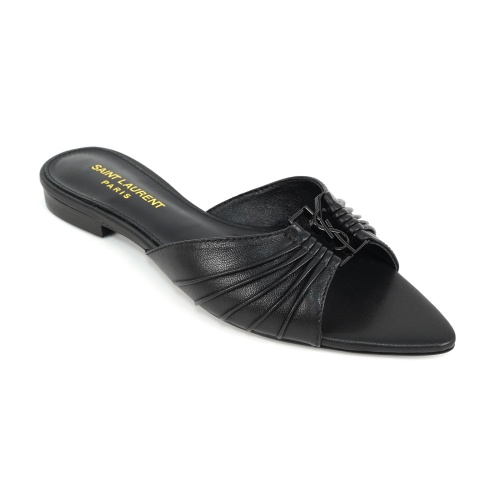 Replica Yves Saint Laurent YSL Slippers For Women #1267184 $85.00 USD for Wholesale