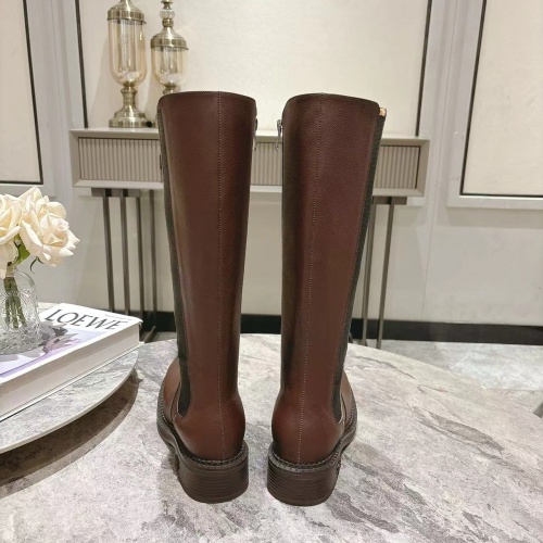 Replica MIU MIU Boots For Women #1267225 $145.00 USD for Wholesale