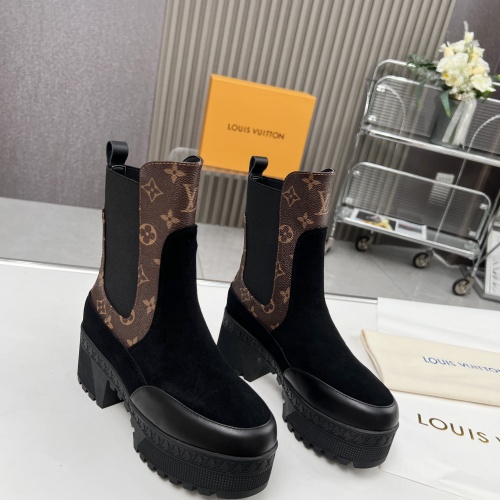 Replica Louis Vuitton Boots For Women #1267228 $112.00 USD for Wholesale