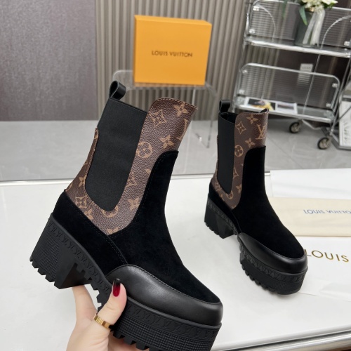 Replica Louis Vuitton Boots For Women #1267228 $112.00 USD for Wholesale