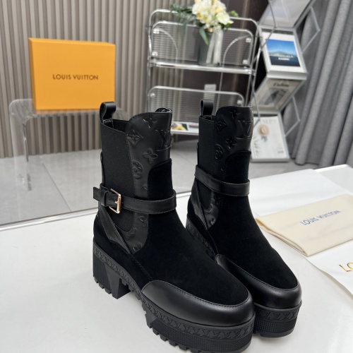 Replica Louis Vuitton Boots For Women #1267229 $112.00 USD for Wholesale