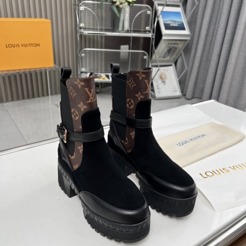 Replica Louis Vuitton Boots For Women #1267230 $112.00 USD for Wholesale