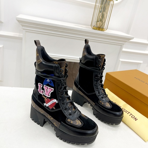 Replica Louis Vuitton Boots For Women #1267231 $98.00 USD for Wholesale