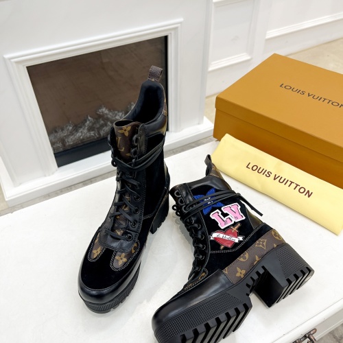 Replica Louis Vuitton Boots For Women #1267231 $98.00 USD for Wholesale