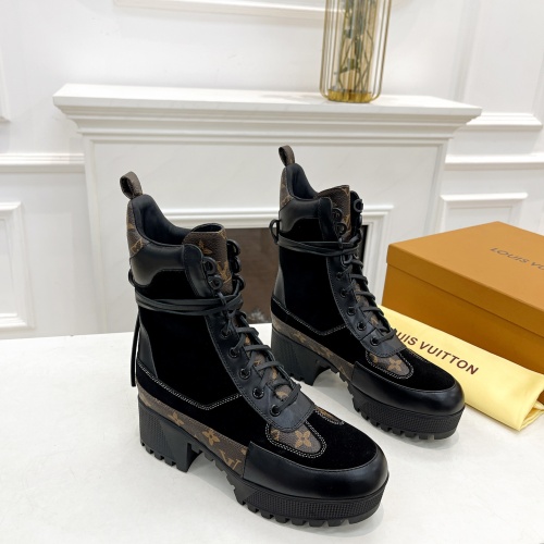 Replica Louis Vuitton Boots For Women #1267232 $98.00 USD for Wholesale