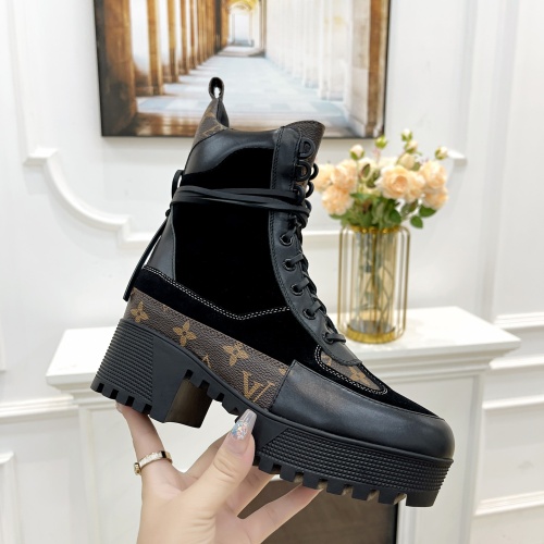 Replica Louis Vuitton Boots For Women #1267232 $98.00 USD for Wholesale