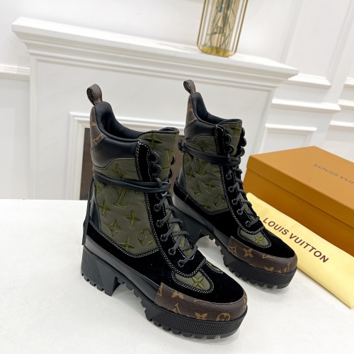 Replica Louis Vuitton Boots For Women #1267234 $98.00 USD for Wholesale