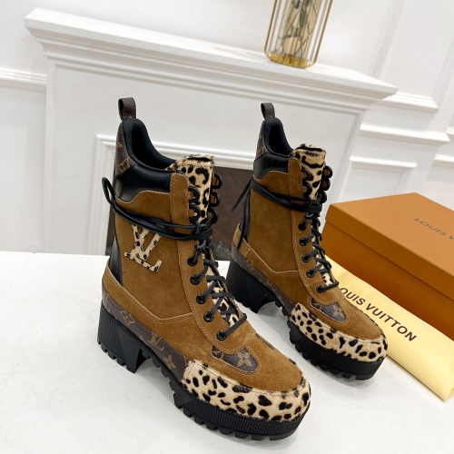 Replica Louis Vuitton Boots For Women #1267236 $98.00 USD for Wholesale