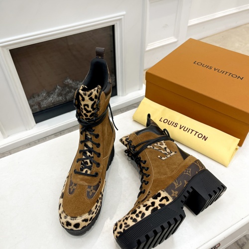 Replica Louis Vuitton Boots For Women #1267236 $98.00 USD for Wholesale